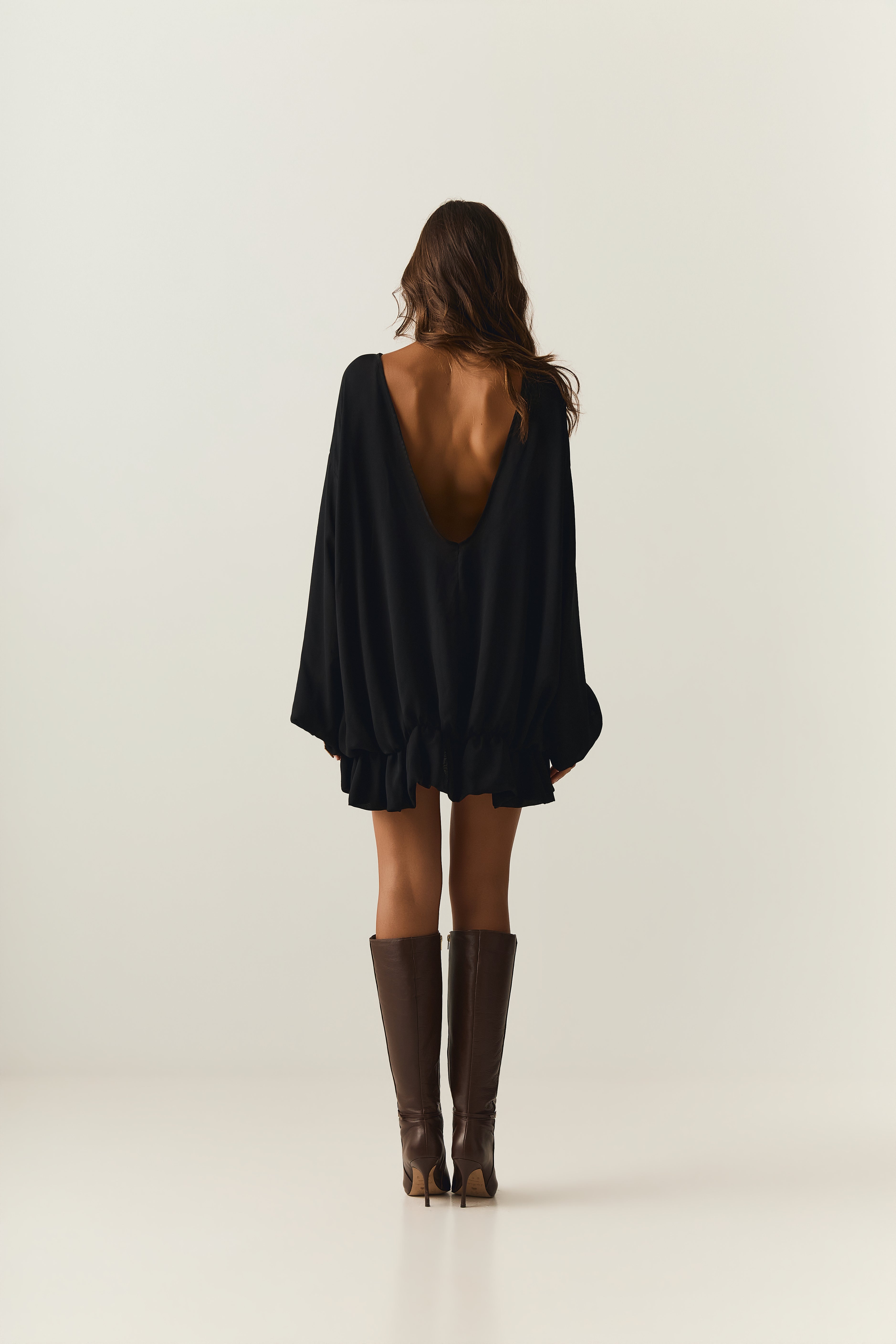 Vestido Manga Longa Sereno