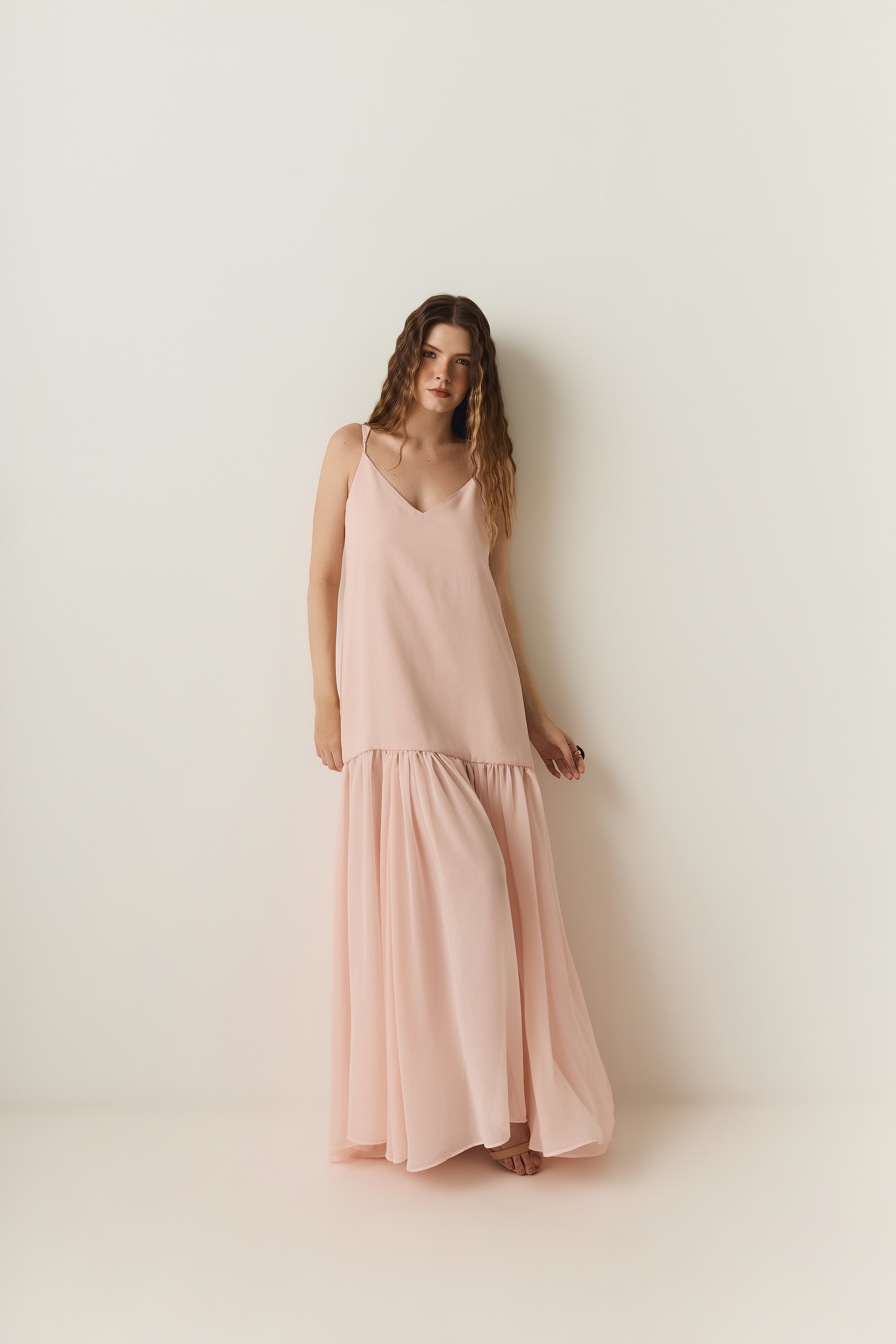 Vestido Longo Malva