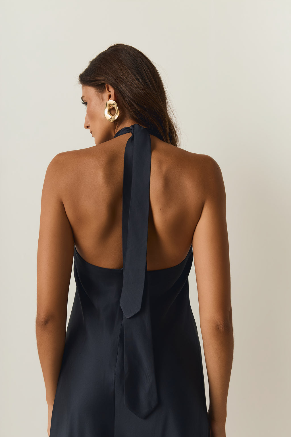 Vestido Seda Colina